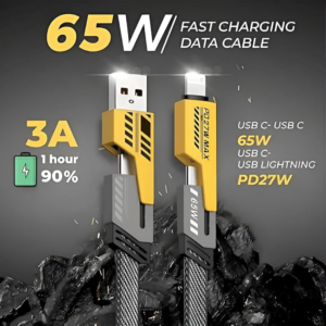 4-IN-1 Fast Charging Cable | One Cable for the World
