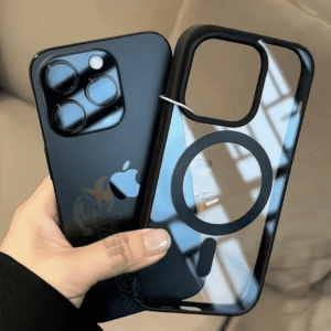 🔥 Premium Transparent Magnetic Ring Case for iPhone 13 to iPhone 17 Pro Max ✅ অফারটি শুধুমাত্র আজকের জন্য