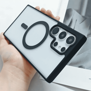 🔥 Premium Transparent Magnetic Ring Case for Samsung Galaxy S22 Ultra to S25 Ultra ✅ ৬ মাসের রিপ্লেসমেন্ট গ্যারান্টি