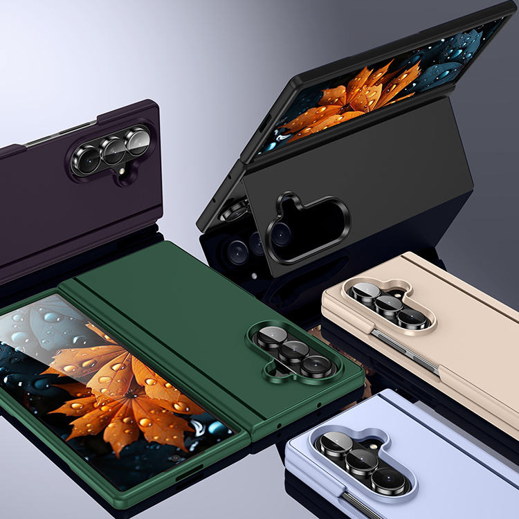 Hef6280bfca5e4a5483b64c9feea49268R.jpg_960x960q80.jpg Fashion Cover for Samsung Zfold 3,4,5,6,7 Phone Case Folding FOLD3,4,5,6,7 PC Flip Stand 5G Anti Drop Protective Phone Case - Image 1