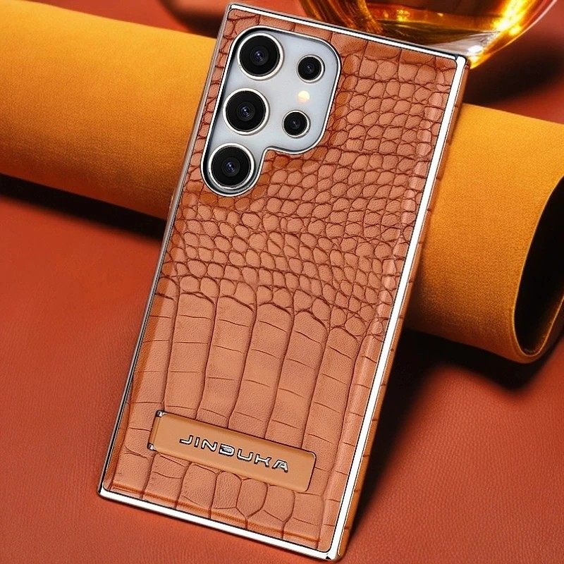 O1CN01hKMWOD2CIcBf4rt3A__2215973268451.jpg 🔥Luxury Crocodile Texture Leather Phone Case for Samsung Galaxy 2026 - Image 1