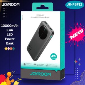 JOYROOM PBF12 2.4A 2x fast charging LED Power Bank 12W 10000mAh by Latfu